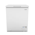 Igloo 5.0 Cu. Ft. Chest Freezer With Removable Basket, Free-Standing Door Temperature Ranges From-10?- to 10?- F, Front Defrost Water Drain, Perfect for Homes, Garages, Basements, RVs, White - image 1