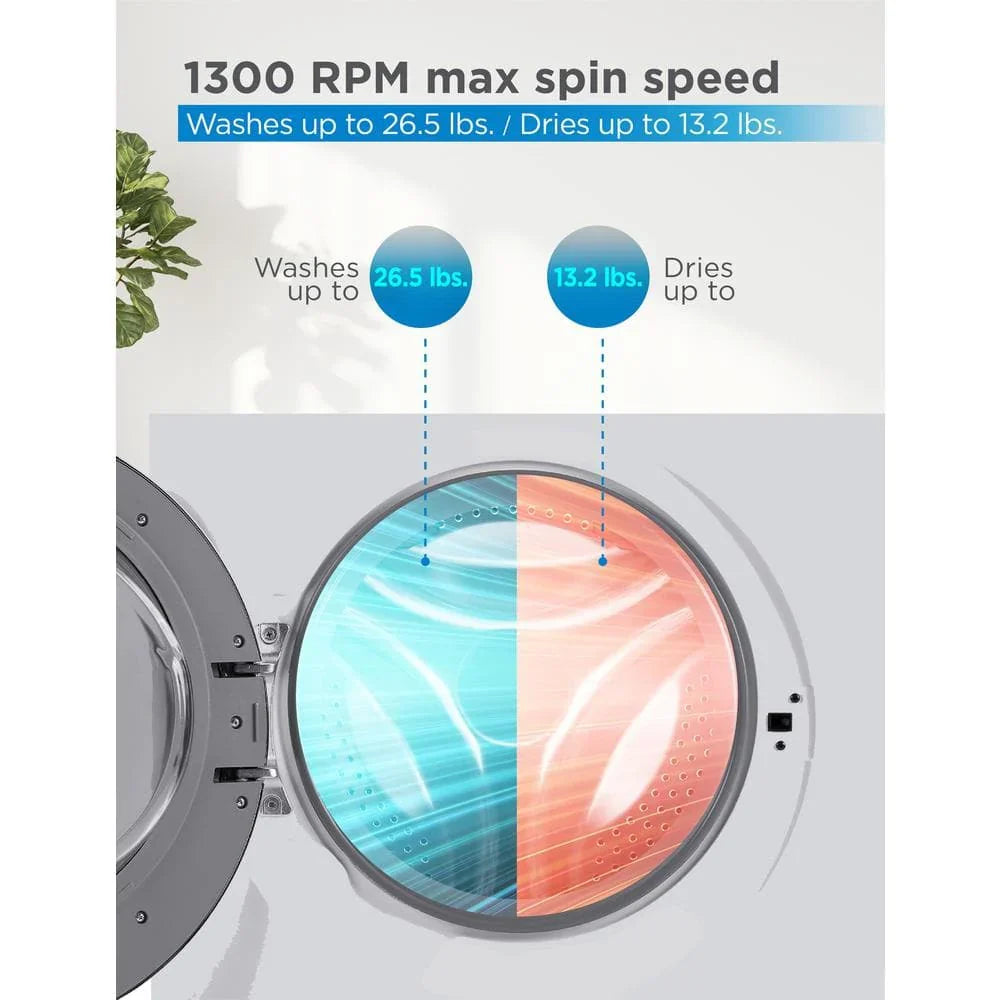 BLACK+DECKER 2.7 cu. ft. All-in-One Washer and Dryer Combo in White BCW27MW?? Last Day For Clearance - image 6