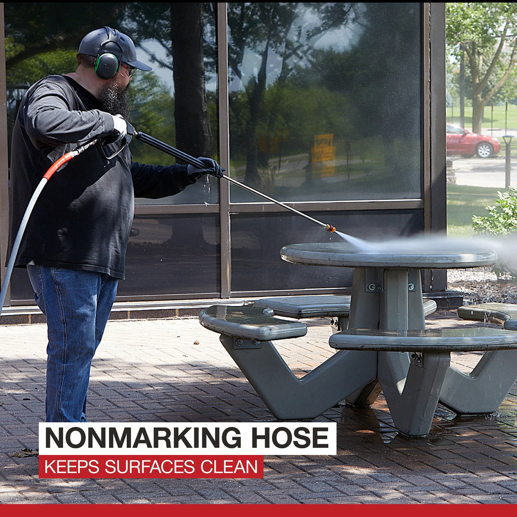 Northstar Pressure Washer Hose Reel with 50ft. Steel - Braided Hose, 3/8in. x 100ft. Capacity, 5000 PSI - image 6