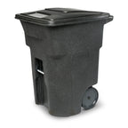 96-Gallon Wheeled Trash Can with Lid - image 1