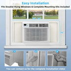 10000 Btu Quiet Window Air Conditioner With Remote Amp Eco Mode Energy Star Certified 3 In 1 Window Ac Unit With Dehumidifier - image 9
