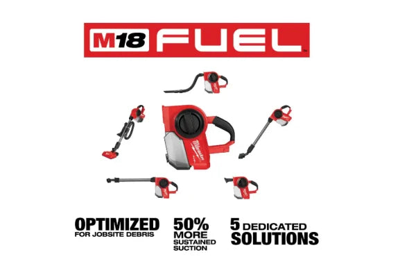 0940-20 Cordless Brushless Jobsite Vacuum with Battery and Charger - image 6