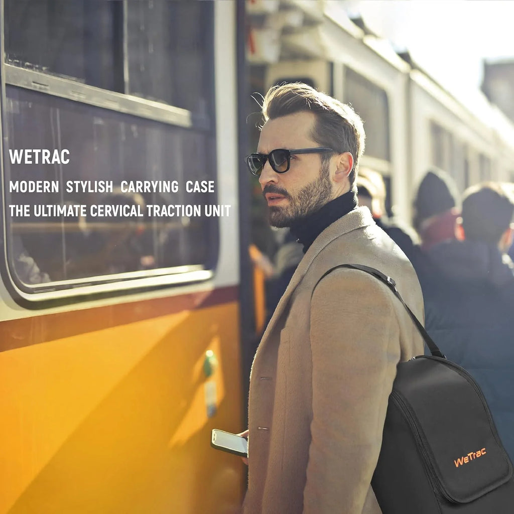 iSTIM WeTrac Cervical Neck Traction Device with Travel Bag - image 7
