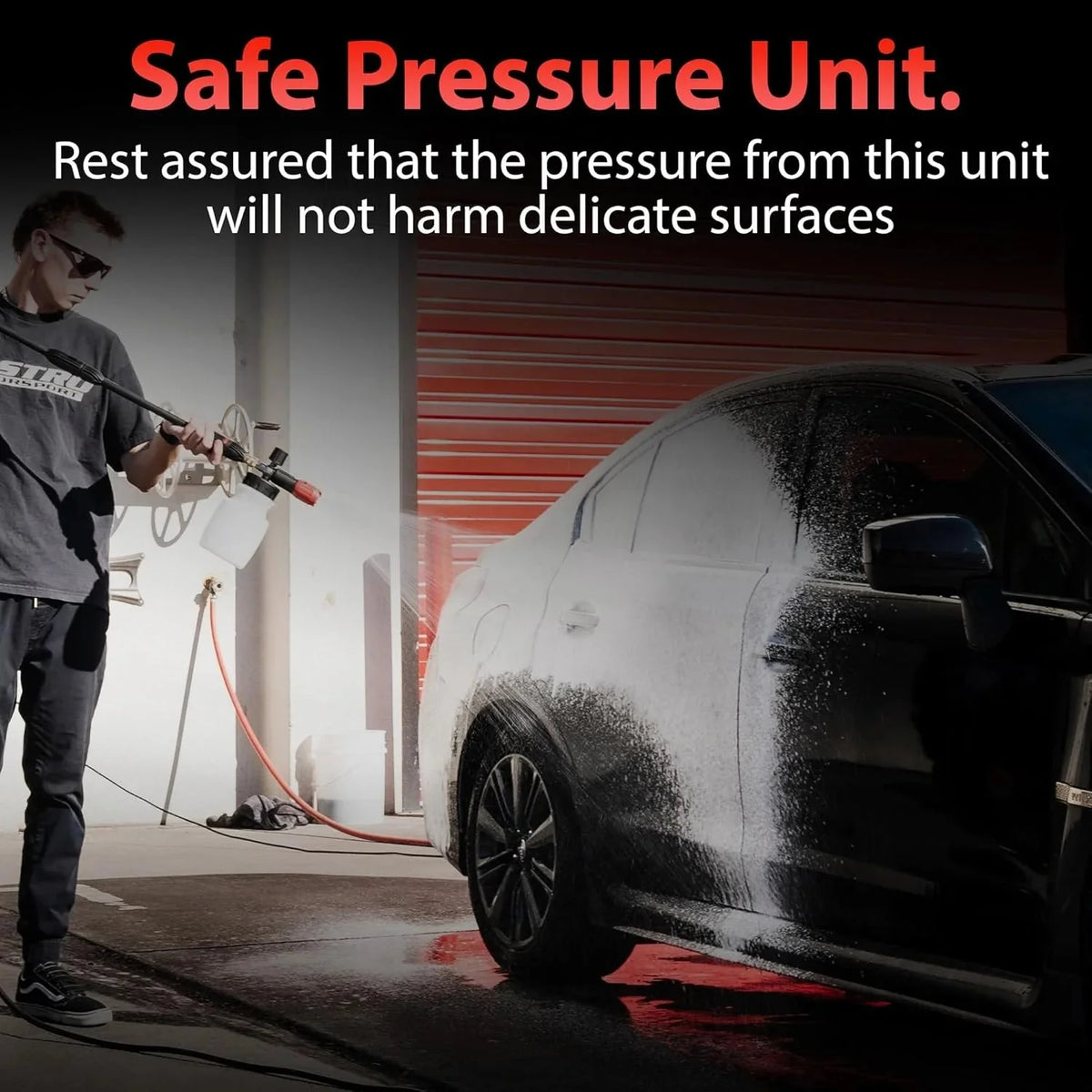 Electric Pressure Washer 2.0, Powerful 1.4 GPM 2000 PSI Car Pressure Washer Sprayer, Snub Nose & Tip Attachment, Use,Car Soap, Patio Boat RV Motorcycle Car Garage Deck Adam's Polishes - image 14