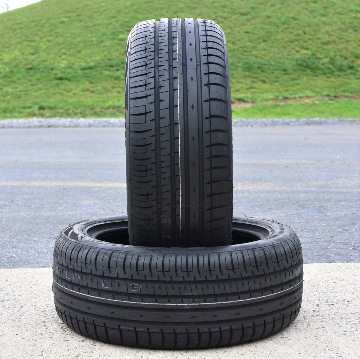 One set of 4(4)255/35R20 ZR 97Y XL A/S performance tires for: 2007-10 Mercedes-Benz S550 4Matic, 2017-18 Audi Q3 Technik - image 4
