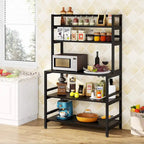 5-Tier Kitchen Baker's Rack with Storage - Microwave Oven Cart - image 18