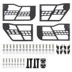 Off Road Safari Tubular Doors Compatible with 2018-2023 Wrangler JL 4 Door – Set of 4 Fat Tube Half Doors for Adventure - image 10