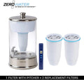 40 Cup Ready-Pour Glass Dispenser BPA-Free with Free Water Quality Meter NSF Certified - image 1
