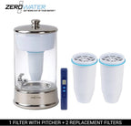 40 Cup Ready-Pour Glass Dispenser BPA-Free with Free Water Quality Meter NSF Certified - image 1