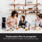 Ninja NC301 CREAMi Ice Cream Maker, for Gelato, Mix-ins, Milkshakes, Sorbet, Smoothie Bowls & More, 7 One-Touch Programs, with (2) Pint Containers & Lids, Compact Size, Perfect for Kids, Silver - image 12