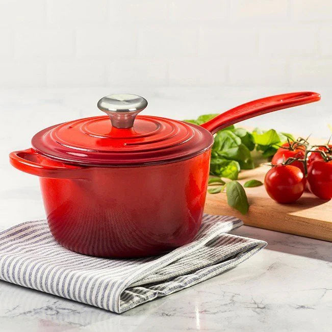 2025 20-piece Signature Cast Iron Cookware Set,10.25′′ Skillet,1.75-quart Saucepan with Lid - image 3