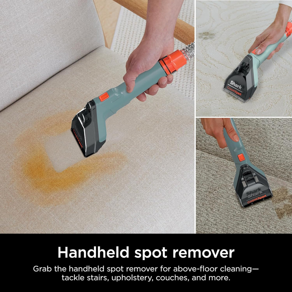 Shark CarpetXpert EX201 Carpet Cleaner, Cyan – Deep Cleaning with StainStriker, Perfect for Pets, Includes Spot & Stain Remover Tools - image 20