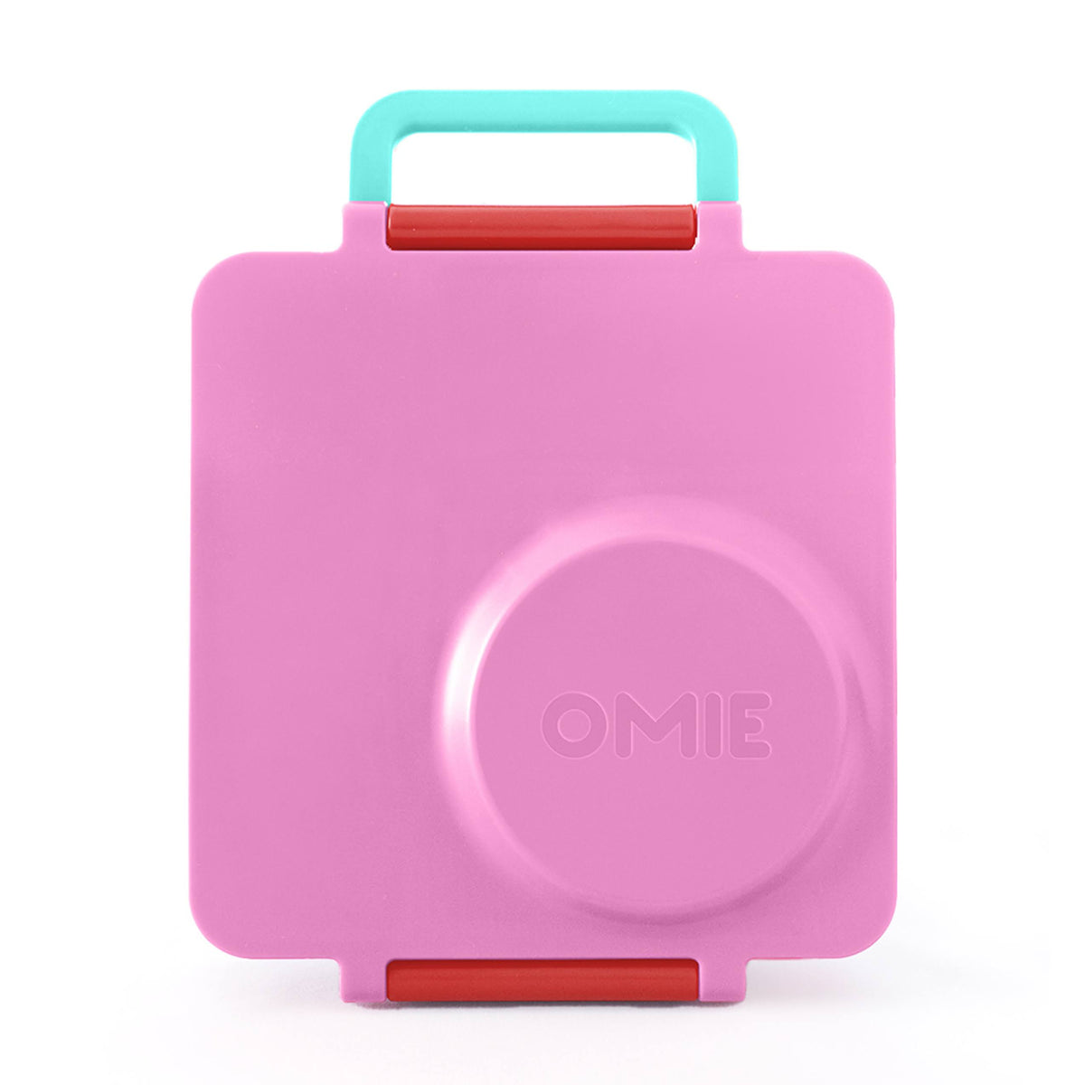 OmieBox Bento Lunch Box, Pink Berry - image 1