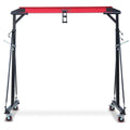 2025  1 Ton Adjustable Gantry Crane, 2200 lbs Capacity, Height Adjustable 96.5"-143.7", Portable Hoist for Factory, Construction, Warehouse, Auto Repair - image 1