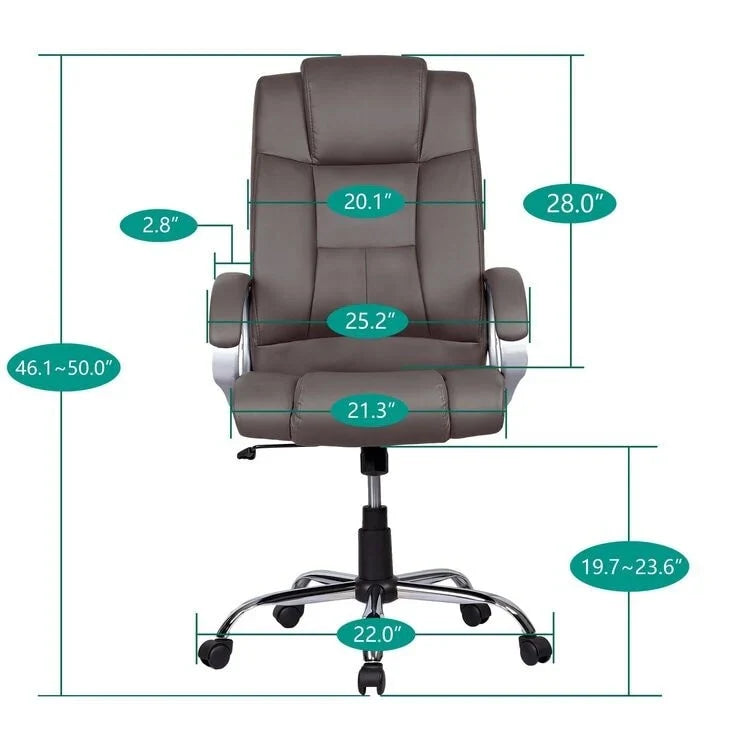 Adjustable Ergonomic Office Chair with Breathable Mesh, Lumbar Support, and 360-Degree Swivel Wheels for Enhanced Mobility - image 39