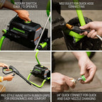 Greenworks 2000 PS at I 1.1 GPM Cold Water Electric Pressure Washer 5111802 - image 5