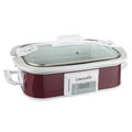 Crock-Pot 3.5-Quart Programmable Casserole Slow Cooker with Locking Lid for Easy Transport - image 1
