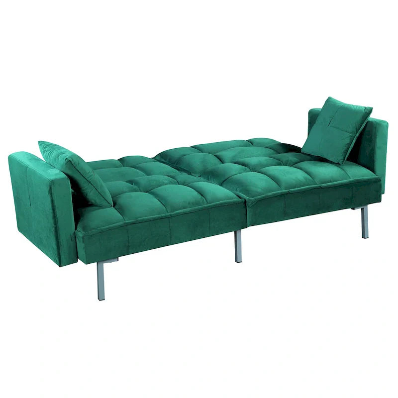 Bernal 75.6-Inch Velvet Sleeper Sofa Bed - image 11