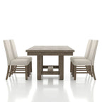 Jusk Rustic Grey Wood 5-Piece Dining Set by Furniture of America - image 7