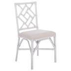Set of 2 SAFAVIEH Maye Rattan Accent Chairs with Cushions - Dimensions: 18.5" W x 20.9" L x 35.8" H - image 7