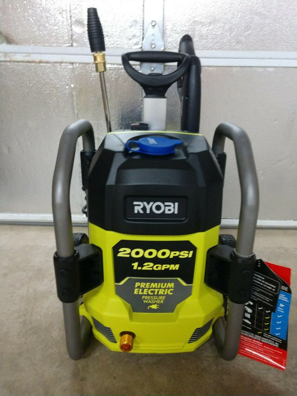 RYOBI 2000 PSI 1.2 GPM Cold Water Electric Pressure Washer - image 1