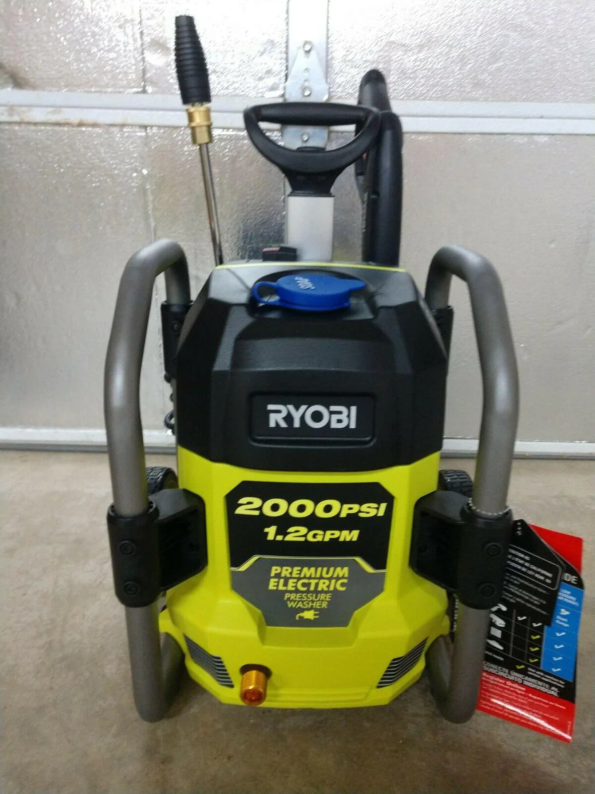 RYOBI 2000 PSI 1.2 GPM Cold Water Electric Pressure Washer - image 1