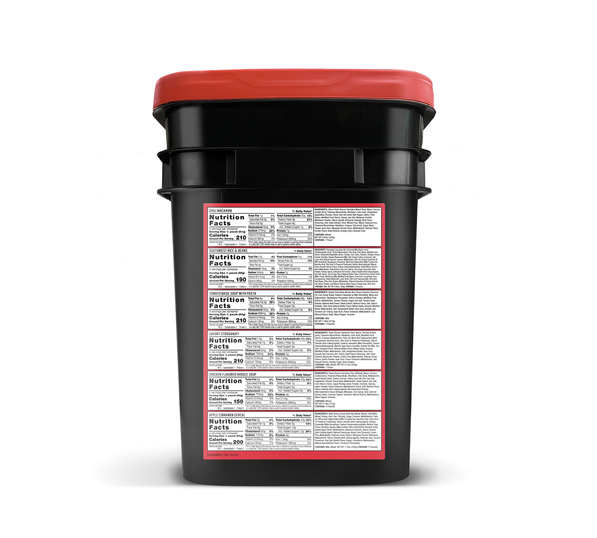 ReadyWise Emergency Food Supply, 120 Serving Entree and Beverage - image 7