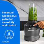 nutribullet SmartSense Blender Combo, 1400 Watt Gunmetal - image 7