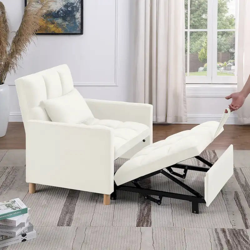 Versatile Sleeper Chair with Removable Pillow - image 35