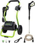 Greenworks 2000 PS at I 1.1 GPM Cold Water Electric Pressure Washer 5111802 - image 1