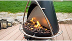 COH-600 Propane Fire Pit, Patio Heater with Tip-Over Safety Switch, 8 lbs. Lava Rocks Included, 31" x 31" x 48" - image 3