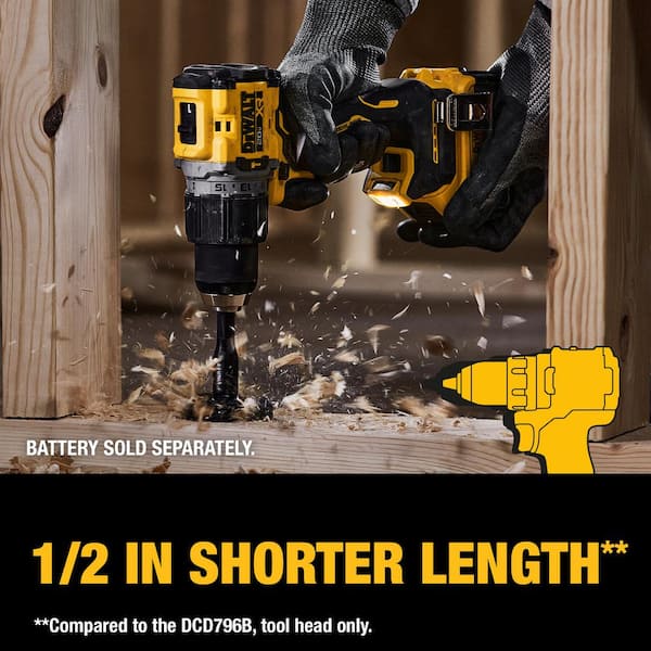 20V MAX Lithium-Ion Cordless Brushless 4 Tool Combo Kit with (2) 4.0Ah Batteries, Charger, and Kit Bag - image 8