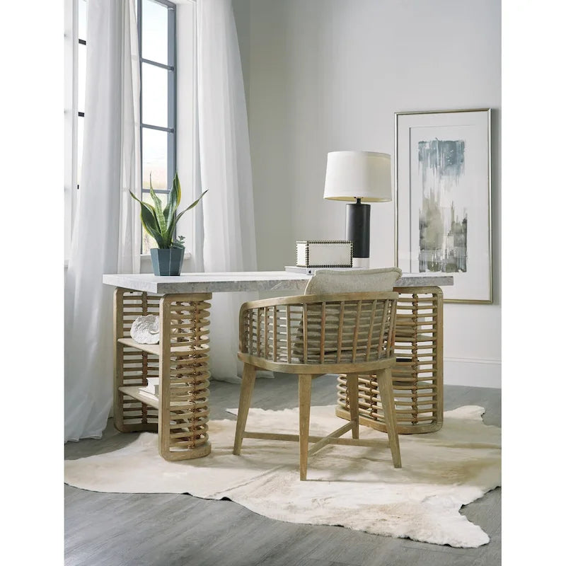 Surfrider 60-Inch Coastal Modern Writing Desk by Hooker Furniture - image 3
