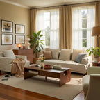 Contemporary Deep Seat Sofa with Cushions, Elevated Legs, Cozy Living Room Seating, Ideal for Apartments - image 13