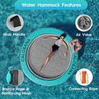 Round Floating Ring Hammock - Heavy Duty Inflatable Raft - image 65