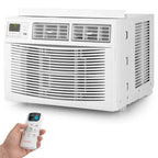 10000 Btu Quiet Window Air Conditioner With Remote Amp Eco Mode Energy Star Certified 3 In 1 Window Ac Unit With Dehumidifier - image 1