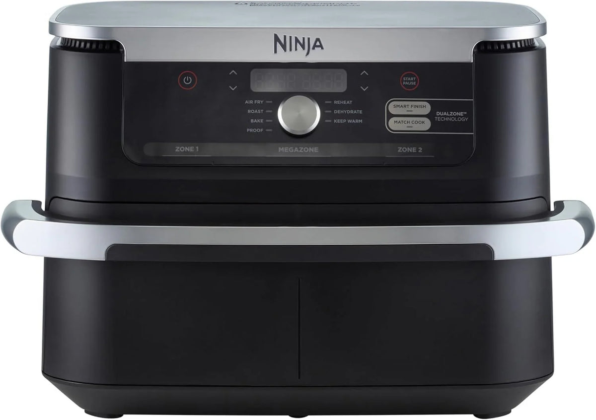 Ninja 10.4L Air Fryer with FlexDrawer and Dual Zone Technology, 7 Functions, Non-Stick, Black - image 1