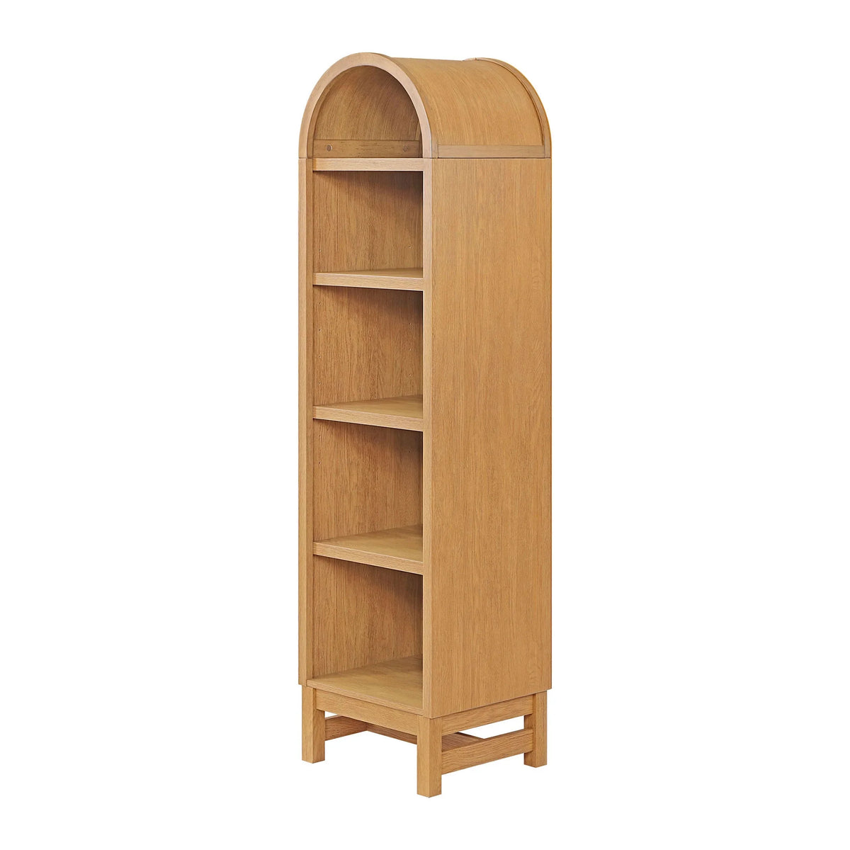 Better Homes & Gardens Juliet Narrow Arch Bookcase, Deep Green and Light Honey - image 39