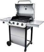Char-Broil 463377319 Performance 4-Burner Cart Style Liquid Propane Gas Grill, Stainless Steel - image 2