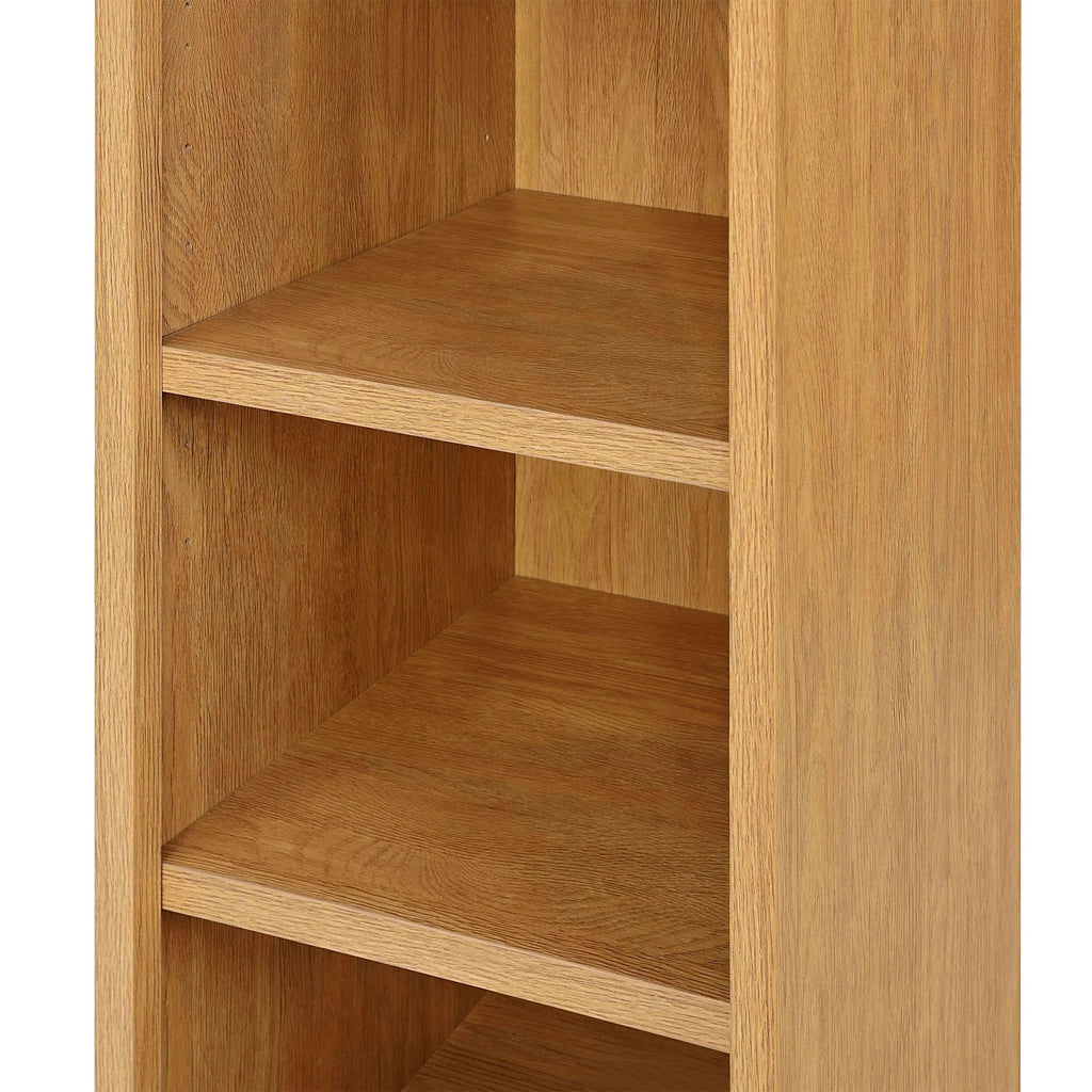 Better Homes & Gardens Juliet Narrow Arch Bookcase, Deep Green and Light Honey - image 36