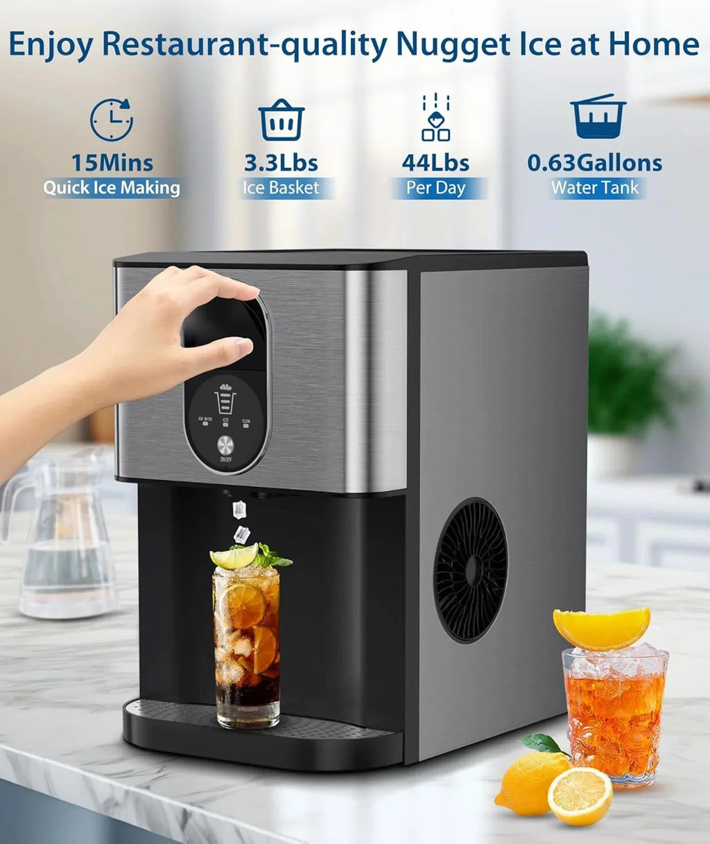 44lbs/24H Nugget Ice Maker Countertop Dispenser - image 5
