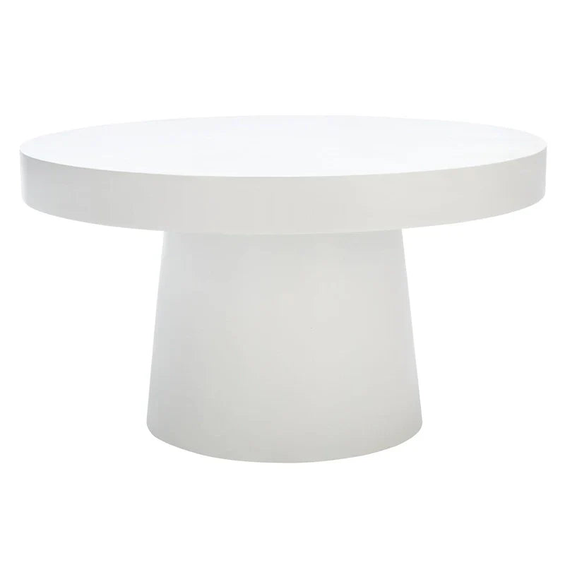 SAFAVIEH Berenice Round Coffee Table - Paper Mache - Dimensions: 31.6" W x 31.6" L x 17.8" H - image 4