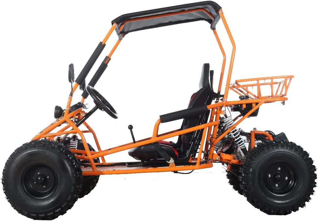 X-Pro New Rover 125cc Gas Powered Go Kart 3 Semi-Automatic Transmission w/Reverse Big 18"/19" Wheels - image 17