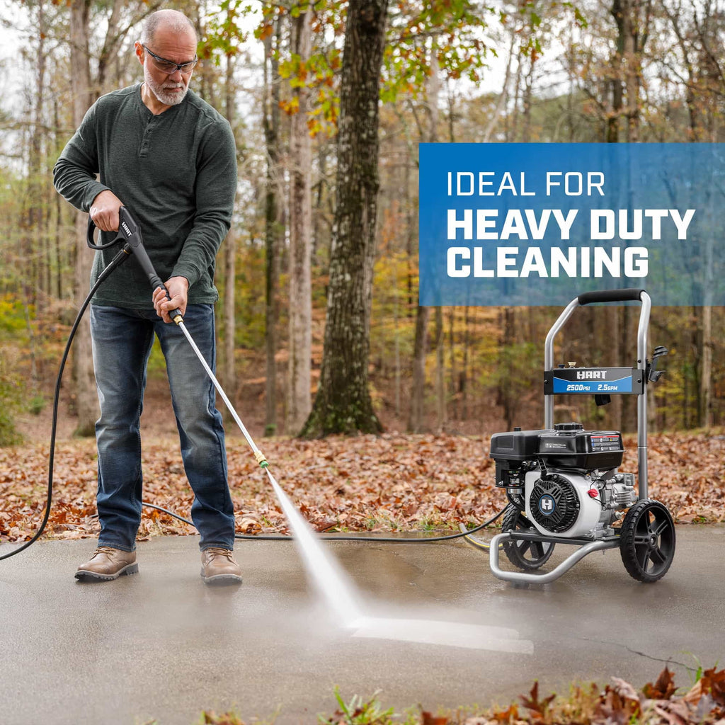HART 2500PSI 2.5 GPM 212cc Cold Water Gas Pressure Washer - image 6