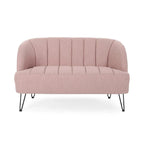 Christopher Knight Home Lupine Contemporary Fabric Loveseat with Hairpin Legs - image 21