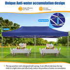 HOTEEL 10x15 Heavy Duty Canopy Tent ,Pop up Canopy for Parties Wedding,Commercial Easy up Gazebo with Roller Bag,UV 50+ &,White - image 33