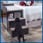 Penn-Plax Buddy Bunk Multi-Level Bed / Pet Stairs for High Beds and Couches / 3 Step System for Small Sized Dogs and Cats / Practical and Accommodating for Modern Homes (DOGF60) - image 4