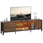 Contemporary 80-Inch TV Stand for 75/80/85 Inch TVs with 2 Drawers - image 18