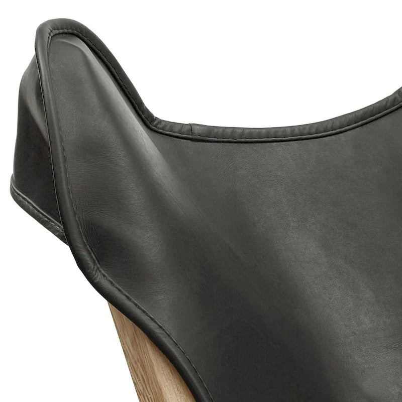 Cantu Authentic Top Grain Leather Tripolina Sling Chair by iNSPIRE Q Modern - image 15