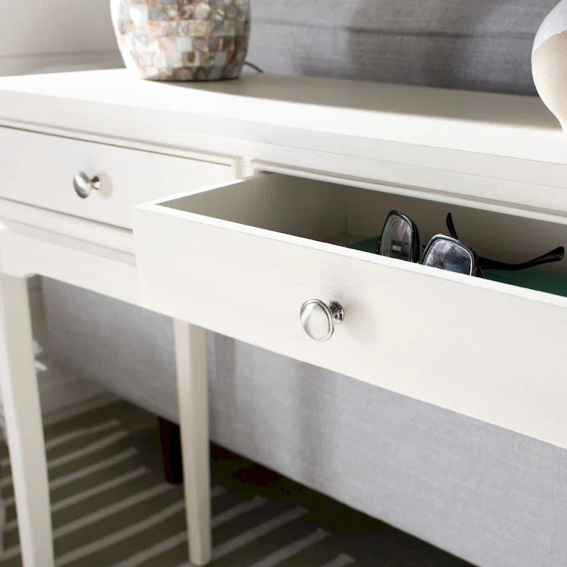 2-Drawer Console Table with Elegant French Country Design - image 4